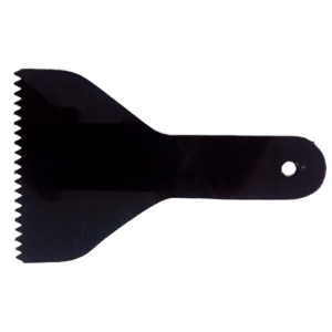 Espátula de Plástico Dentada
